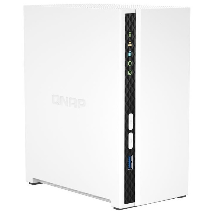 Server NAS - QNAP - TS-233 - 2 baies - 2 Go Server NAS - QNAP - TS-233 - 2 baies - 2 Go