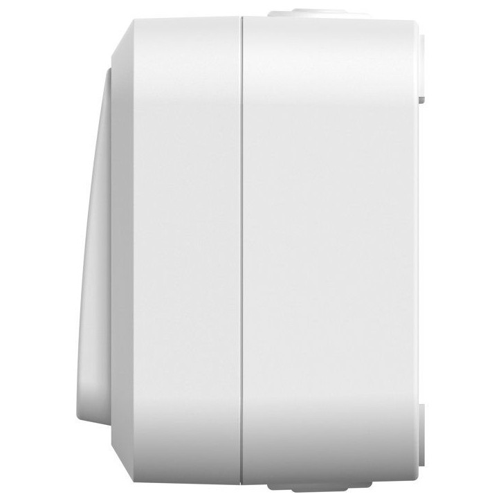Va-et-vient + prise 2P+T - QUARX - Aqua Pro - IP55 - Prise 16A + Inter 10A - Connexion rapide - Blanc Va-et-vient + prise 2P+T - QUARX - Aqua Pro - IP55 - Prise 16A + Inter 10A - Connexion rapide - Blanc