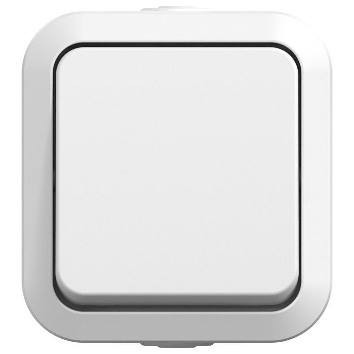 Va-et-vient étanche - QUARX - Aqua Pro - IP55 - 250V -10AX - Connexion rapide - Blanc Va-et-vient étanche - QUARX - Aqua Pro - IP55 - 250V -10AX - Connexion rapide - Blanc