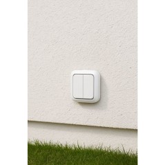 Double va-et-vient étanche - QUARX - Aqua Pro - IP55 - 250V - 10AX -