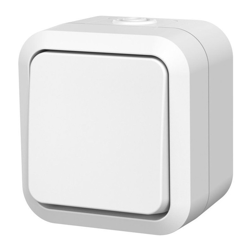 Poussoir étanche - QUARX - Aqua Pro - IP55 - 250V - 10AX - Connexion