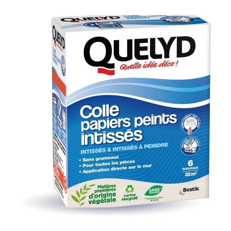 Colle papiers peints - QUELYD - Intissés en poudre - Toutes pieces -