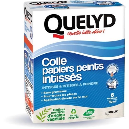 Colle papiers peints - QUELYD - Intissés en poudre - Toutes pieces -