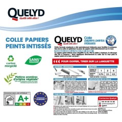 Colle papiers peints - QUELYD - Intissés en poudre - Toutes pieces -