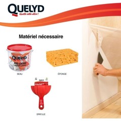 Décolleur papier peint - QUELYD - Dissoucol - Lessive - Supprime les