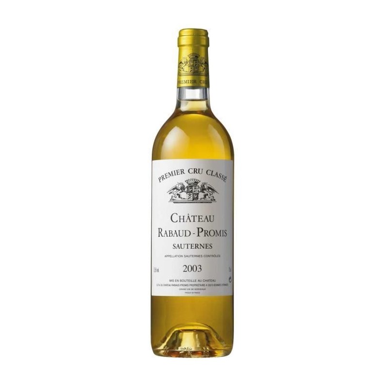 Château Rabaud-Promis 2017 Sauternes 1er Cru Classé - Vin blanc de B