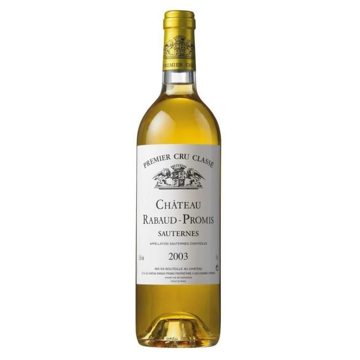 Château Rabaud-Promis 2017 Sauternes 1er Cru Classé - Vin blanc de Bordeaux