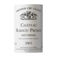 Château Rabaud-Promis 2017 Sauternes 1er Cru Classé - Vin blanc de Bordeaux