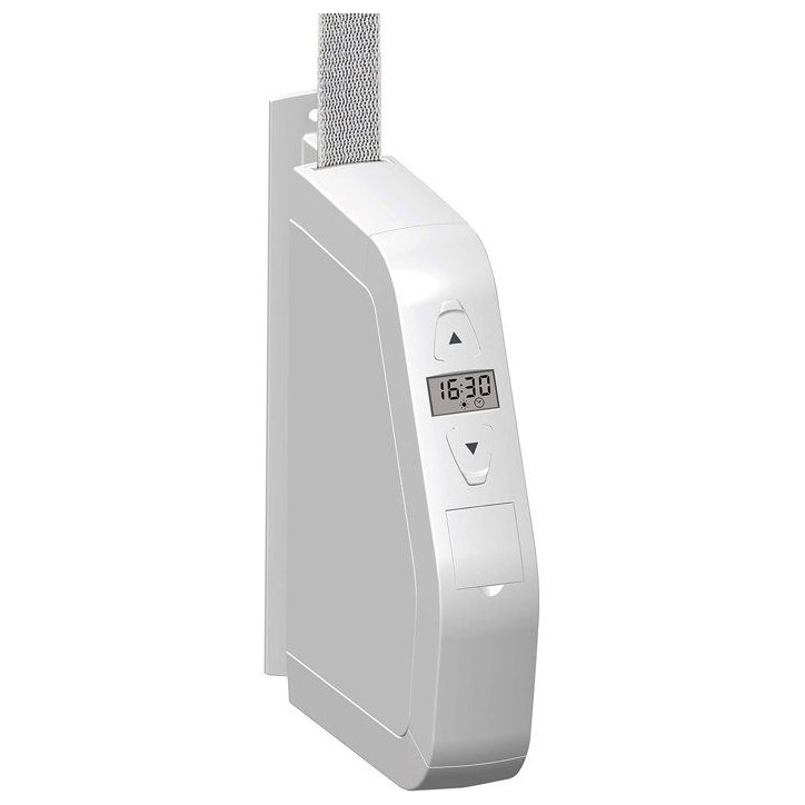 Enrouleur de sangle pour volet roulant - SUPERROLLO - GW245 - Electrique -15 mm - Câble 1,5 m - Blanc