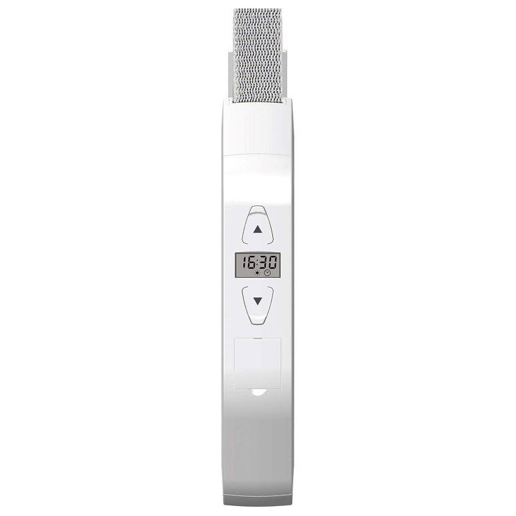 Enrouleur de sangle pour volet roulant - SUPERROLLO - GW245 - Electrique -15 mm - Câble 1,5 m - Blanc