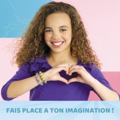 Kit créatif DIY bracelets élastiques - BANDAI - Rainbow Loom - Treas