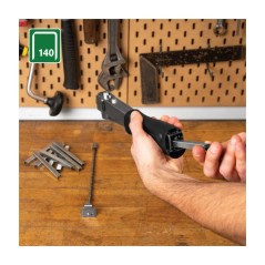 Marteau agrafeur pro pour agrafes - RAPID - R54 - 140/10-14 mm - Fixat