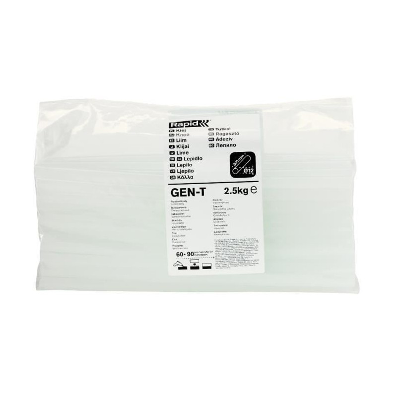 RAPID GENT-T Colle professionnelle universelle multi-usages - 12 mm -