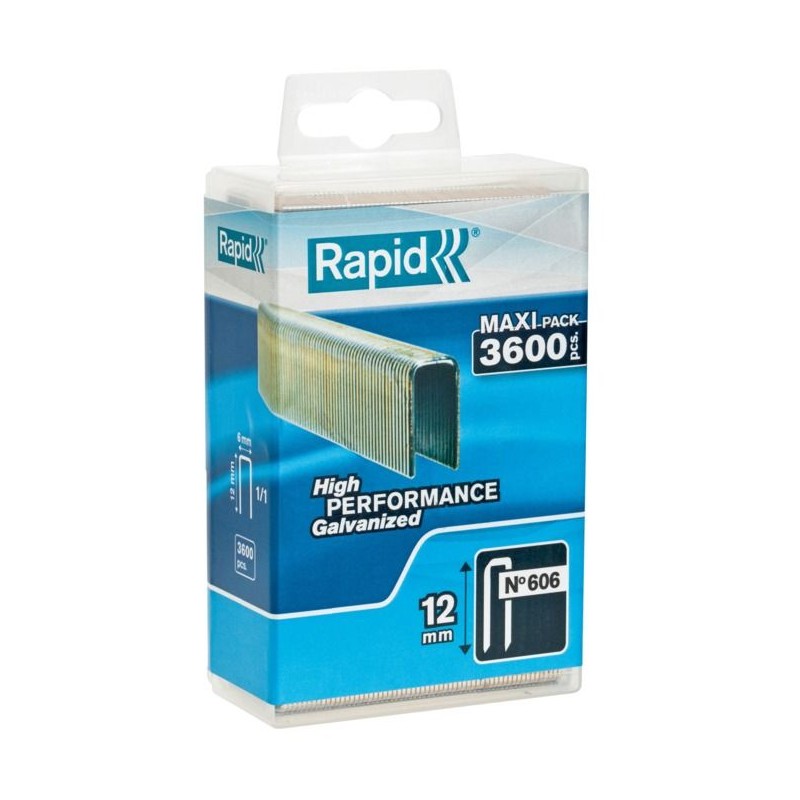 Agrafes étroites n° 606/12mm - RAPID - 40303093