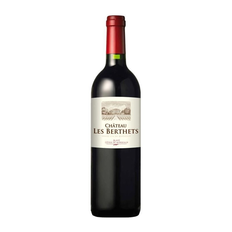 Château Les Berthets 2023 Blaye Côtes de Bordeaux - Vin rouge de Bor