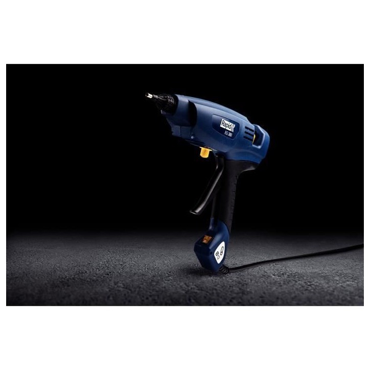 Pistolet a colle - Rapid - PRO EG380 - 400W - Débit 2200 g/h - Température réglable 120-230°C Pistolet a colle - Rapid - PRO EG380 - 400W - Débit 2200 g/h - Température réglable 120-230°C