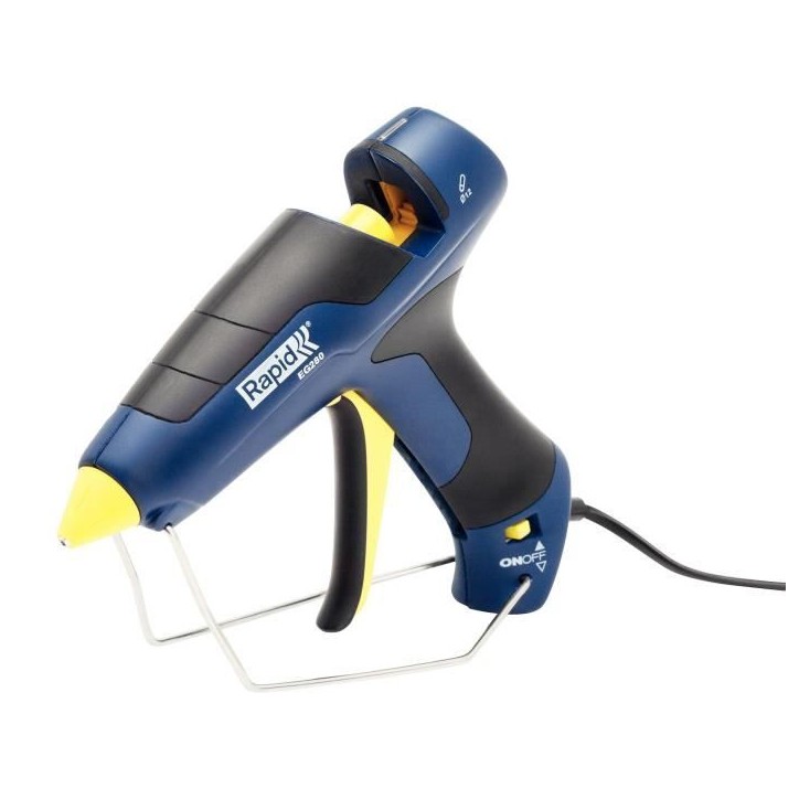 Pistolet a colle 600g/h pour colle Ø 12mm - RAPID - EG280 - Blister Pistolet a colle 600g/h pour colle Ø 12mm - RAPID - EG280 - Blister