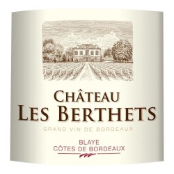 Château Les Berthets 2023 Blaye Côtes de Bordeaux - Vin rouge de Bor
