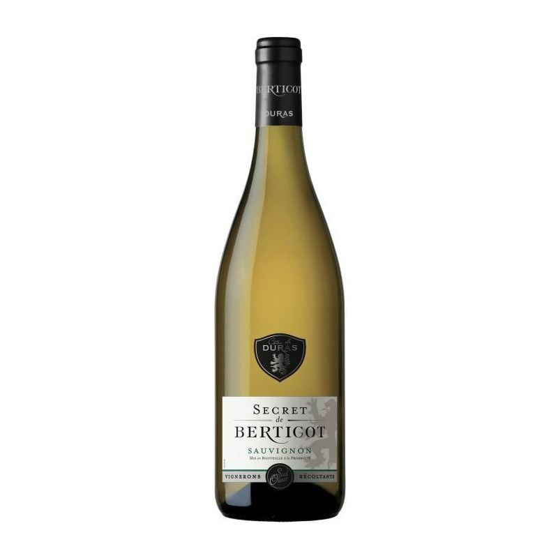 Secret de Berticot Sauvignon AOC Côtes de Duras - Vin blanc du Sud-Ou Secret de Berticot Sauvignon AOC Côtes de Duras - Vin blanc du Sud-Ou