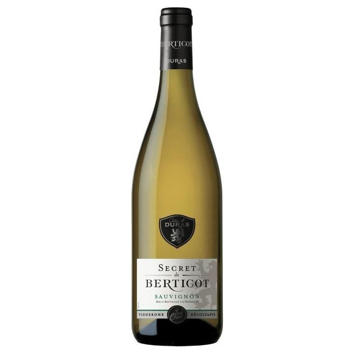 Secret de Berticot Sauvignon AOC Côtes de Duras - Vin blanc du Sud-Ouest 2024