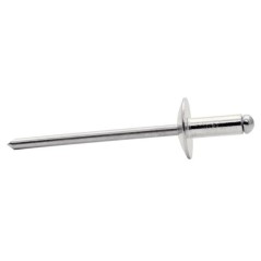 Rivets XL Ø3.2 x 8mm - RAPID - Alu - Boite 50 + foret
