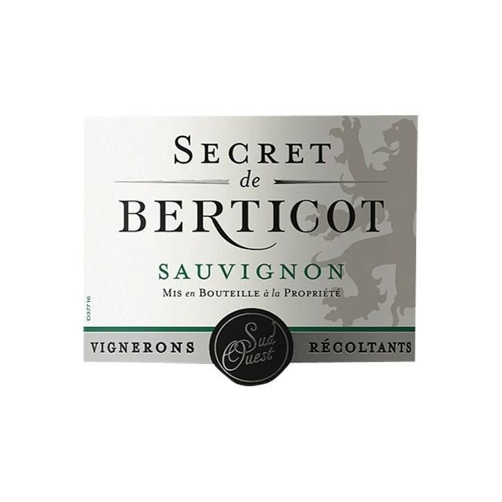 Secret de Berticot Sauvignon AOC Côtes de Duras - Vin blanc du Sud-Ouest 2024