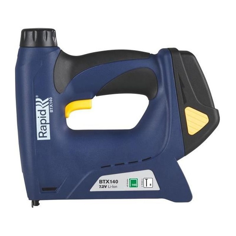 Agrafeuse-cloueuse électrique sans fil BTX140 7,2V - RAPID