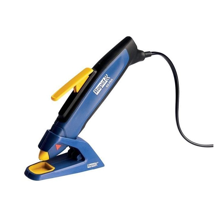 Pistolet a colle RAPID EGP - 7mm Boite - Idéal pour loisirs créatifs et décoration - Temps de chauffe 1 min Pistolet a colle RAPID EGP - 7mm Boite - Idéal pour loisirs créatifs et décoration - Temps de chauffe 1 min