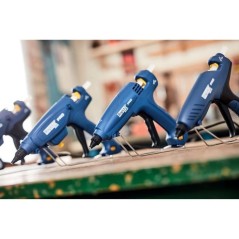 Pistolet a colle professionnel RAPID EG320 - 1000g/h PRO Coffret + colle 24 sticks