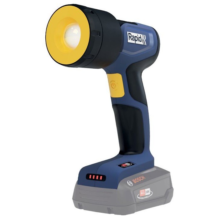 Lampe sans fil - RAPID - BWL290 -190 lm - Faisceau réglable - Inclinable 90° - Crochet - 18 V - Sans batterie - 5001752 Lampe sans fil - RAPID - BWL290 -190 lm - Faisceau réglable - Inclinable 90° - Crochet - 18 V - Sans batterie - 5001752