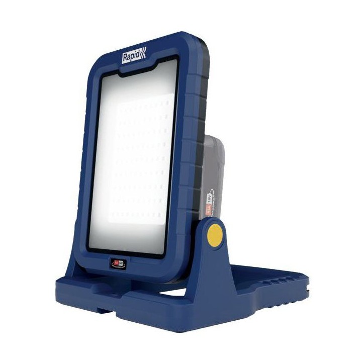 Lampe de chantier - RAPID - BWL2400 - 2400 lm - Projecteur LED portable inclinable - Sans batterie - 5001753 Lampe de chantier - RAPID - BWL2400 - 2400 lm - Projecteur LED portable inclinable - Sans batterie - 5001753