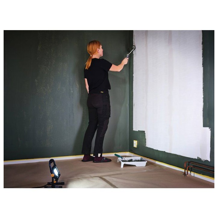 Lampe de chantier/projecteur - RAPID - The Painter - LED 2k Lumens, peinture - IP65 - 6000 Kelvins - Emballage FSC - (5001729) Lampe de chantier/projecteur - RAPID - The Painter - LED 2k Lumens, peinture - IP65 - 6000 Kelvins - Emballage FSC - (5001729)