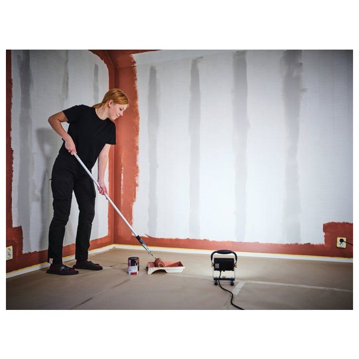 Lampe de chantier/projecteur - RAPID - The Painter - LED 2k Lumens, peinture - IP65 - 6000 Kelvins - Emballage FSC - (5001729) Lampe de chantier/projecteur - RAPID - The Painter - LED 2k Lumens, peinture - IP65 - 6000 Kelvins - Emballage FSC - (5001729)
