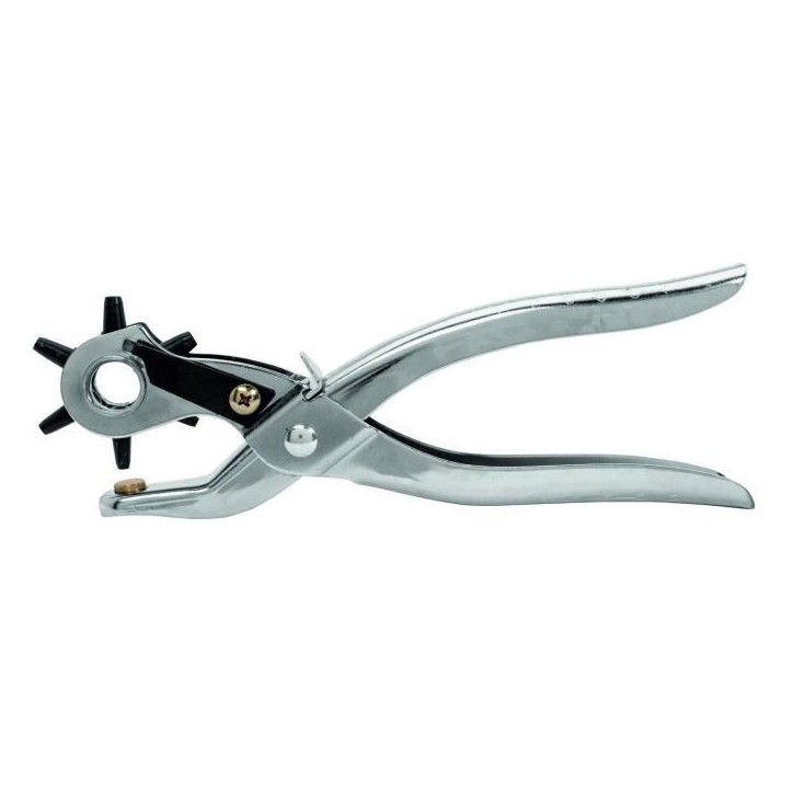 Pince a poinçons - RAPID - RP03 - Trous Ø 2.5 - 4.5mm - Acier chromé - Multifonction Pince a poinçons - RAPID - RP03 - Trous Ø 2.5 - 4.5mm - Acier chromé - Multifonction