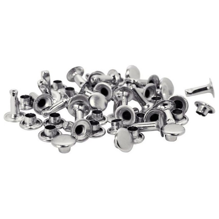 RAPID 25 rivets tubulaires 3x7mm RAPID 25 rivets tubulaires 3x7mm