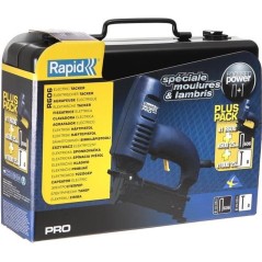 Agrafeuse cloueuse électrique RAPID R606 - Systeme Focused Power - Co