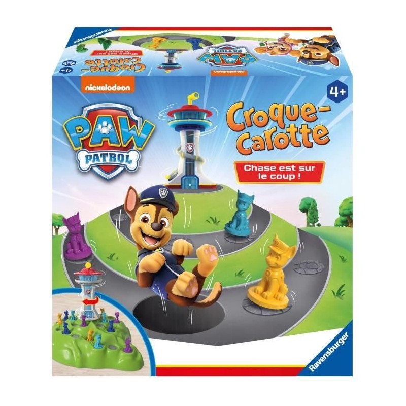 Croque Carotte Pat'Patrouille - Jeu de parcours rigolo - des 4 ans - 2