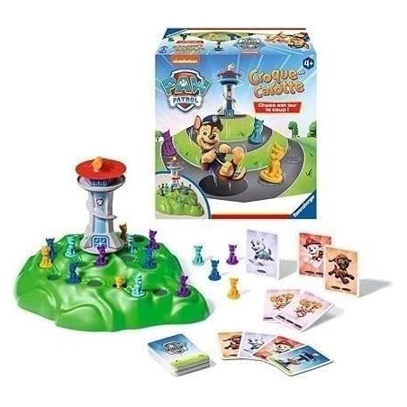 Croque Carotte Pat'Patrouille - Jeu de parcours rigolo - des 4 ans - 22385 - Ravensburger