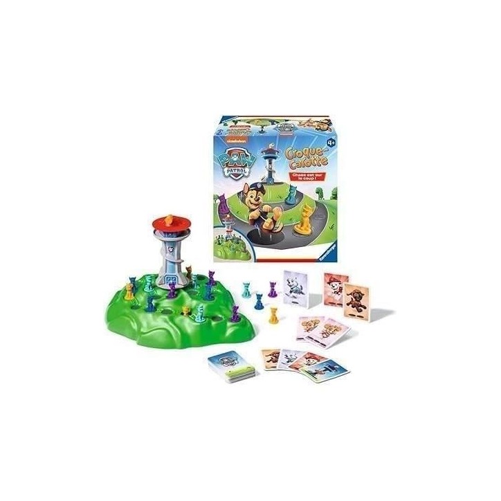 Croque Carotte Pat'Patrouille - Jeu de parcours rigolo - des 4 ans - 22385 - Ravensburger Croque Carotte Pat'Patrouille - Jeu de parcours rigolo - des 4 ans - 22385 - Ravensburger