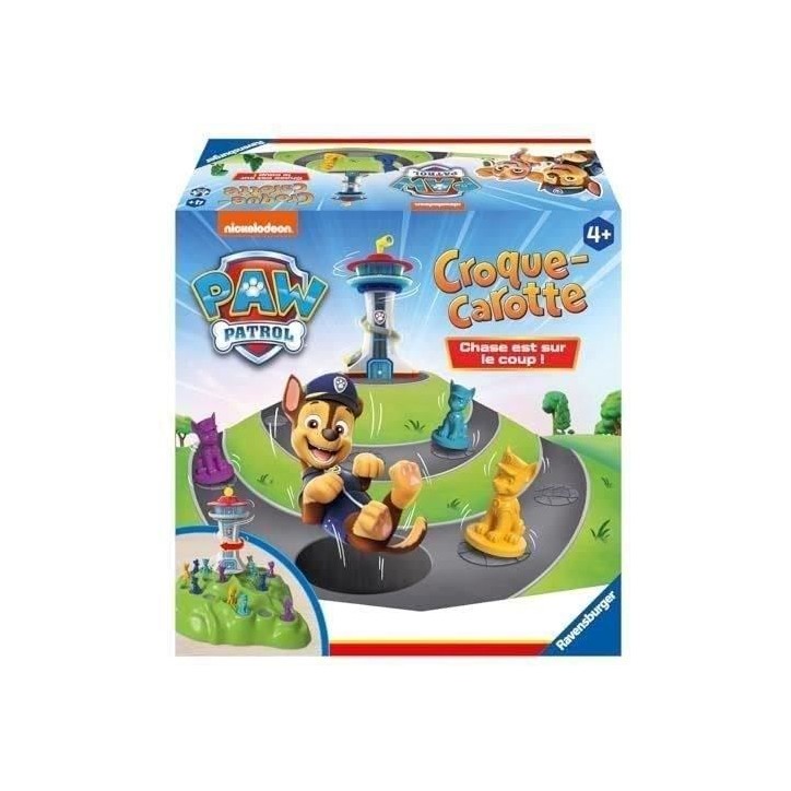 Croque Carotte Pat'Patrouille - Jeu de parcours rigolo - des 4 ans - 22385 - Ravensburger Croque Carotte Pat'Patrouille - Jeu de parcours rigolo - des 4 ans - 22385 - Ravensburger