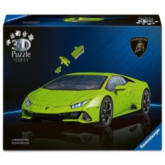 Puzzle 3D Iconics - Lamborghini Huracán EVO - Edition verte