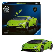 Puzzle 3D Iconics - Lamborghini Huracán EVO - Edition verte