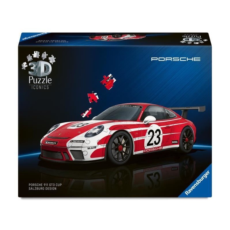 Puzzle 3D Iconics - Porsche 911 GT3 Cup Salzburg