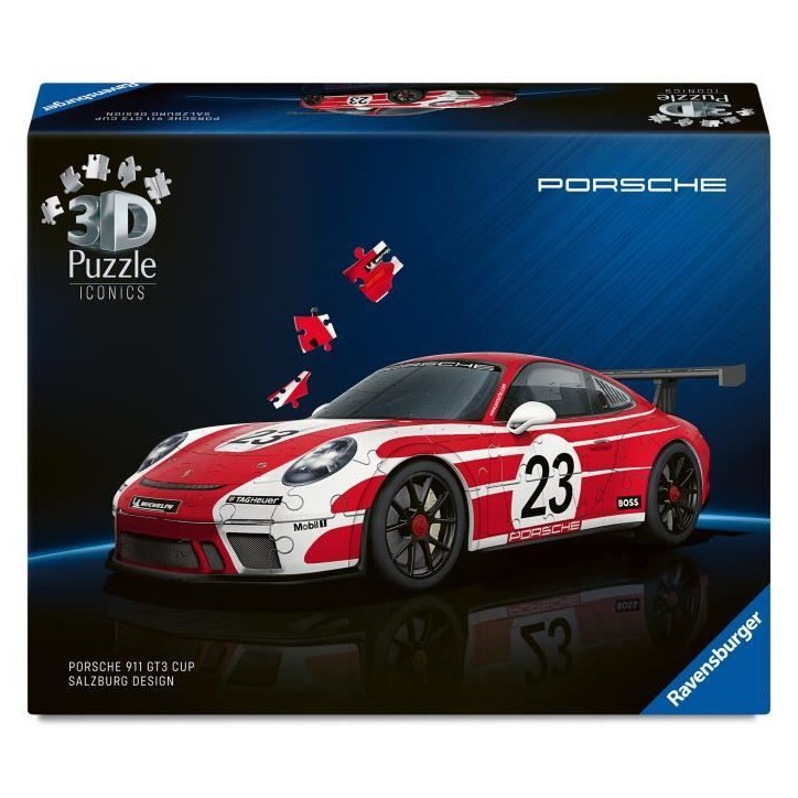 Puzzle 3D Iconics - Porsche 911 GT3 Cup Salzburg Puzzle 3D Iconics - Porsche 911 GT3 Cup Salzburg