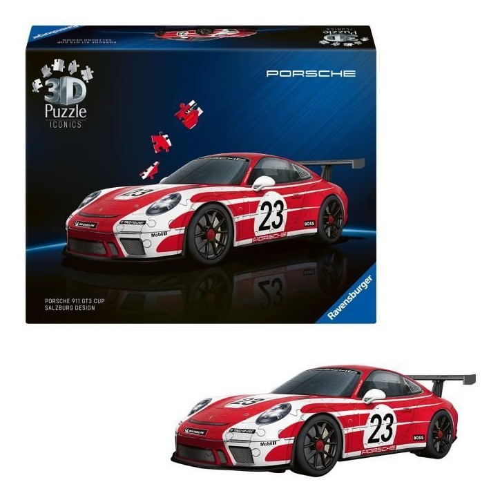Puzzle 3D Iconics - Porsche 911 GT3 Cup Salzburg Puzzle 3D Iconics - Porsche 911 GT3 Cup Salzburg