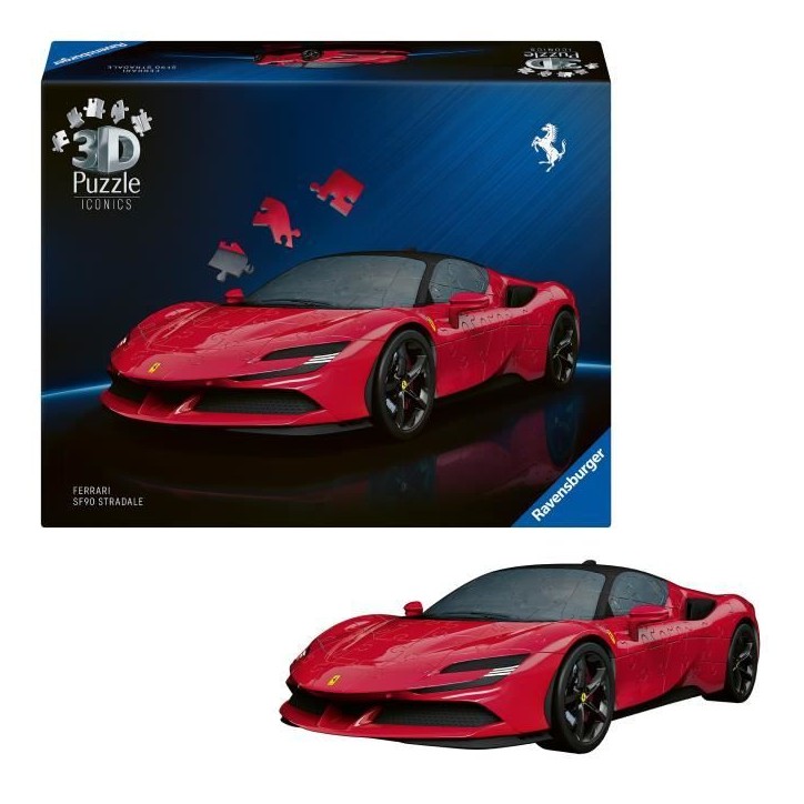 Puzzle 3D Iconics - Ferrari SF90 Stradale Puzzle 3D Iconics - Ferrari SF90 Stradale