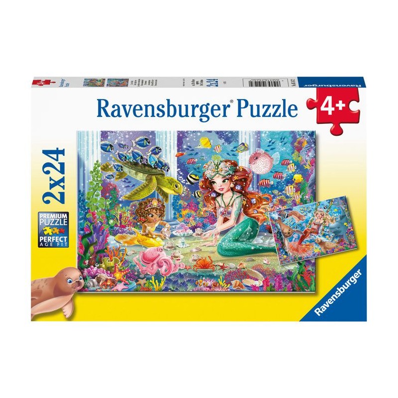 Puzzle Magiques pour Enfants - Ravensburger 05147 - 24 pieces - Intér