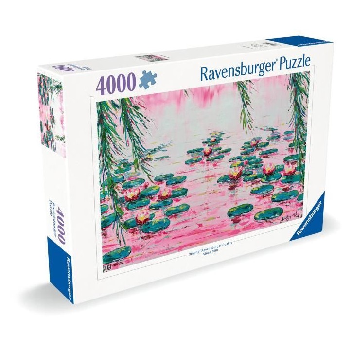 4000 p Les nénuphars roses 4000 p Les nénuphars roses
