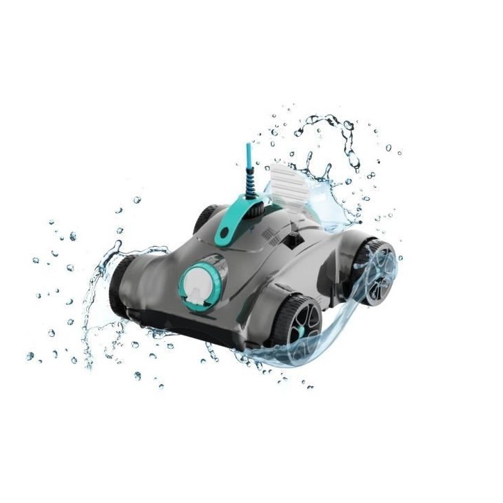 Robot de piscine - Bestway - Moly - Autonome - Gris Robot de piscine - Bestway - Moly - Autonome - Gris