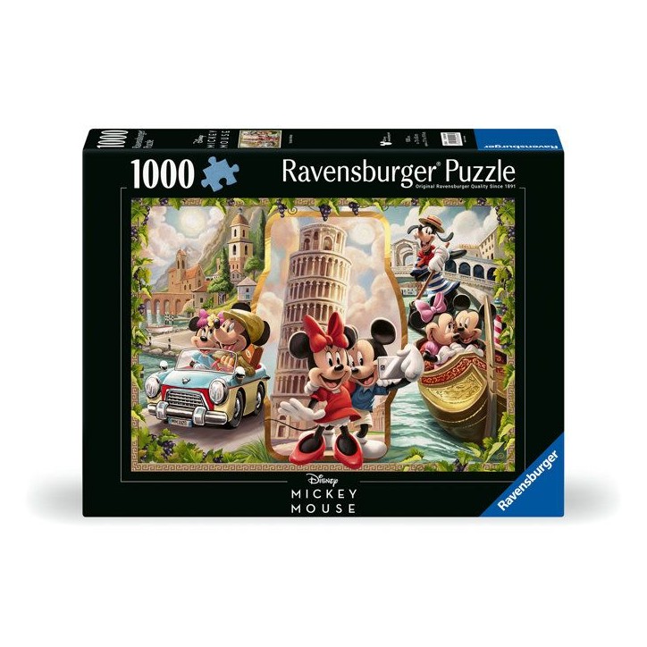 Puzzle - RAVENSBURGER - Mickey Mouse - 1000 pieces - Multicolore - Pour enfants Puzzle - RAVENSBURGER - Mickey Mouse - 1000 pieces - Multicolore - Pour enfants